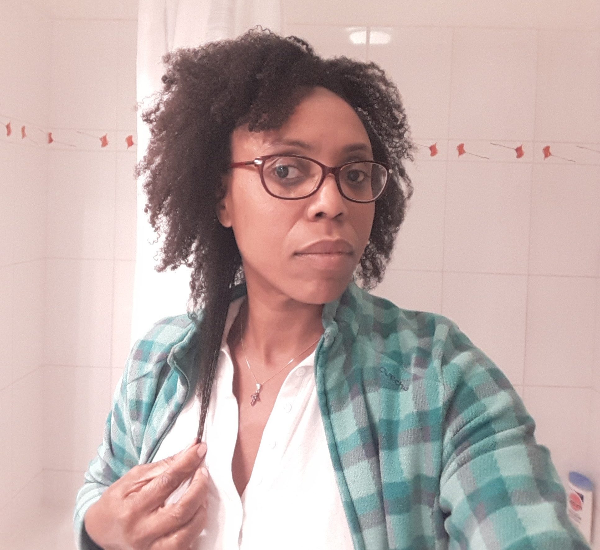 novembre 2017, malgré le shrinkage, mes cheveux naturels poussent bien