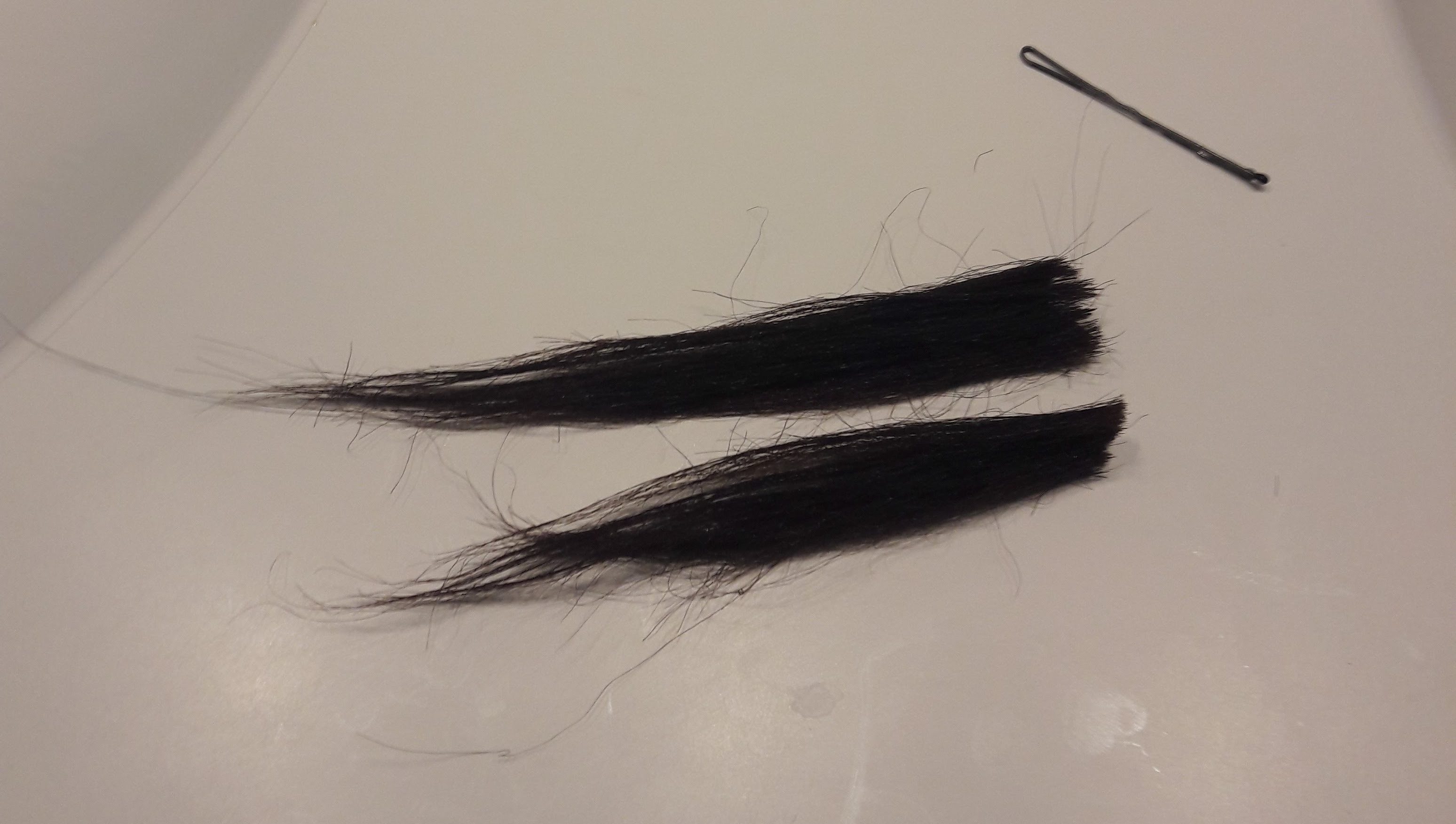 octobre 2016, 1ère coupe de mes cheveux défrisés (small chop)